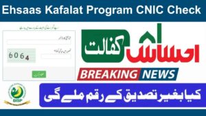Ehsaas Kafalat Program 2025 CNIC Check & Online Registration Guide