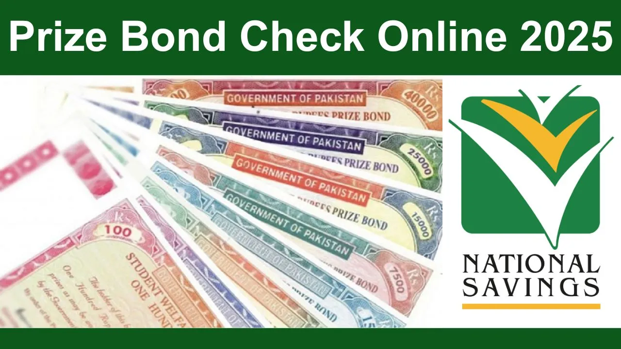 Prize Bond Check Online 2025